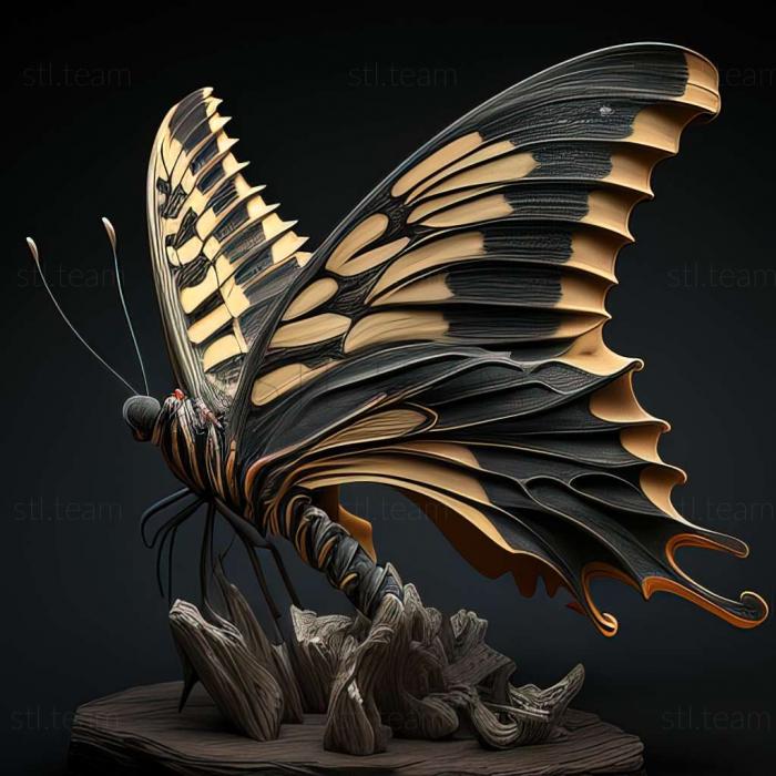 3D модель Papilio ascalaphus (STL)